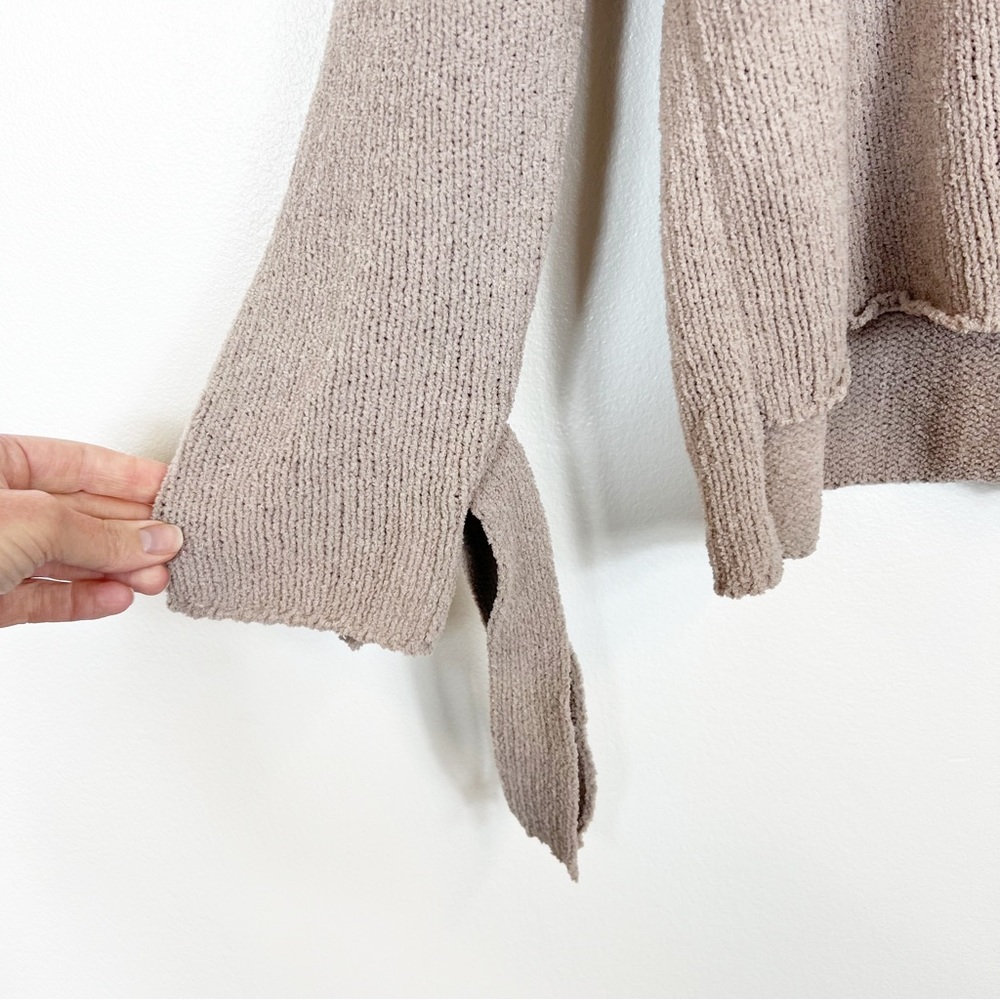 Coco + Jaimeson Chenille Sweater Tan Size Large - image 3